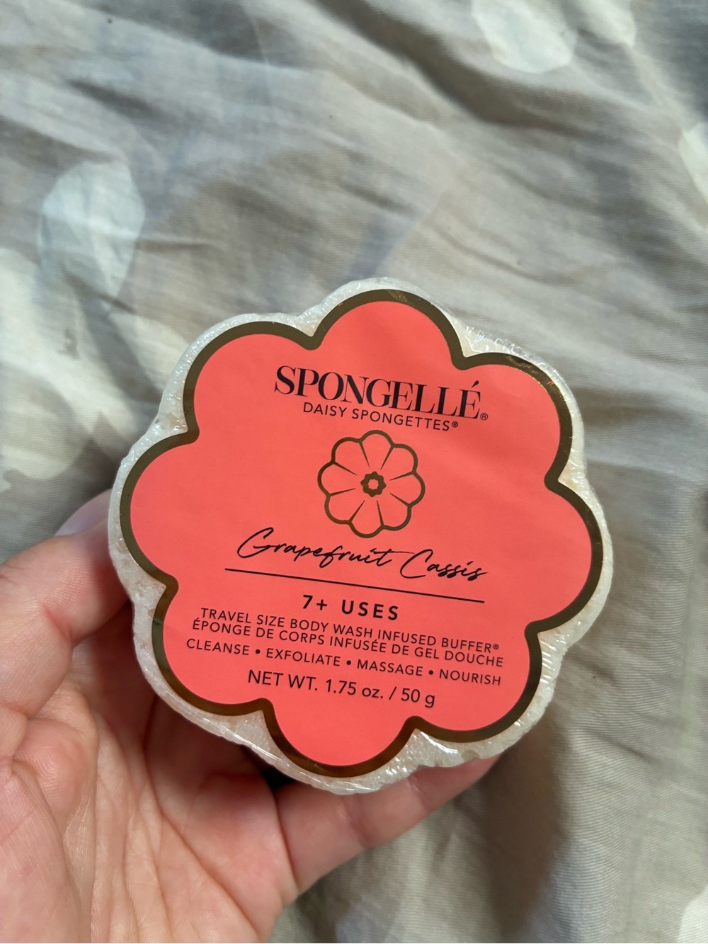 Spongelle grapefruit cassis 50g 7+ washes